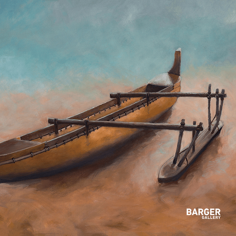 Ancient Hawaiian Canoe by Vicki PenneyRohner Barger Gallery